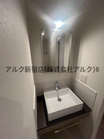 ライオンズマンション方南町駅前の洗面所