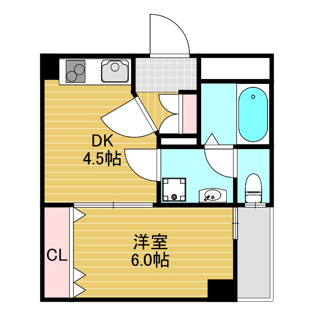 新大阪和光の間取り