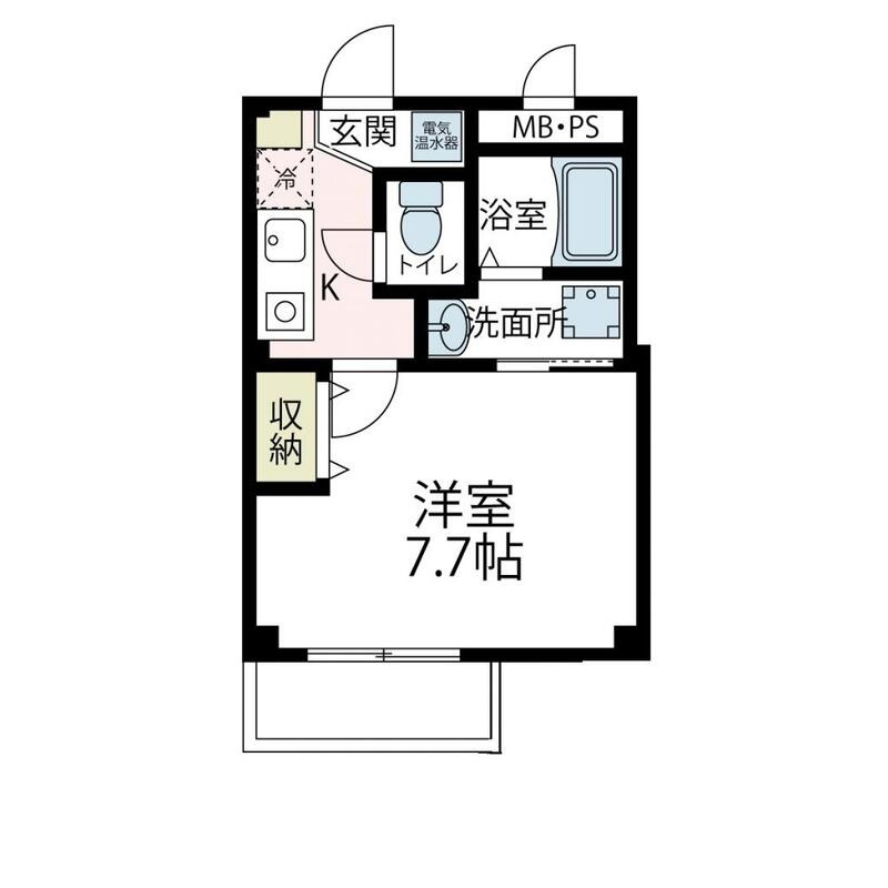 Cherry　House　Ⅲの間取り|間取りです。