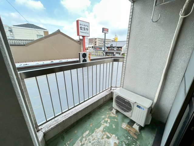 パレス佐古のバルコニー