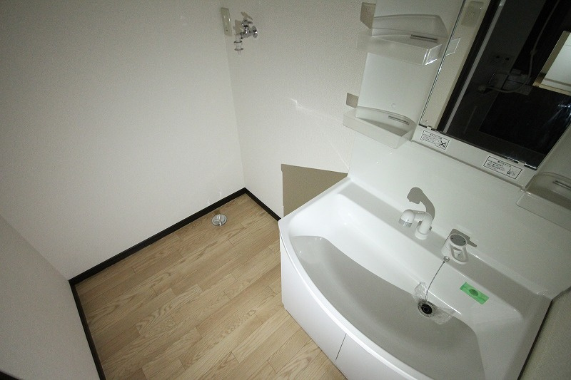 Ｆｏｒｅｓｔ Ｃｏｕｒｔ　Ｍの洗面所|写真は105号室