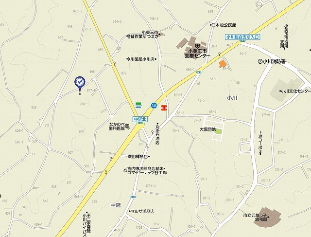 Ｆｏｒｅｓｔ Ｃｏｕｒｔ　Ｍの地図