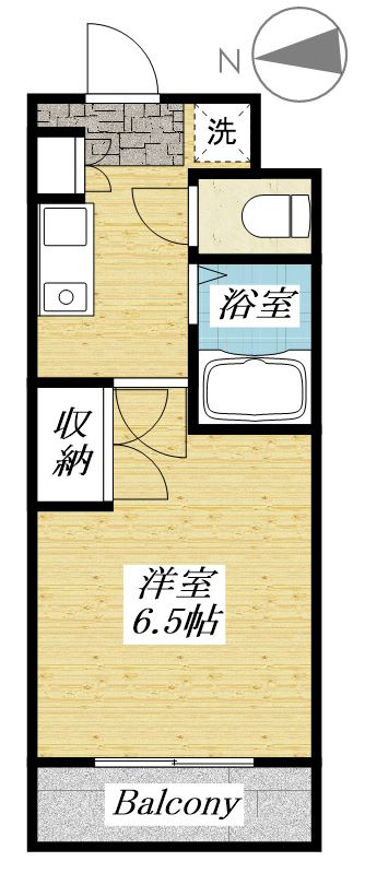 アバンダント高幡の間取り