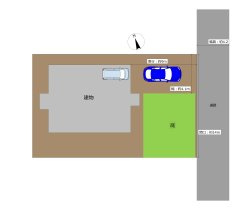 【区画図】 | 大館市釈迦内字山道上50-13・中古住宅☆期間限定現況販売中☆