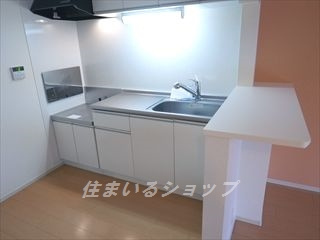 ヒルズ・レインボー　Ｂのキッチン|浄水器一体型シャワー水栓