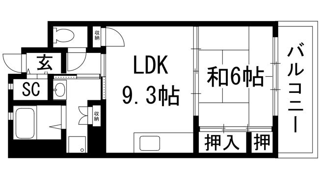【間取り】 | グリーンヒルズ仁川7号棟
