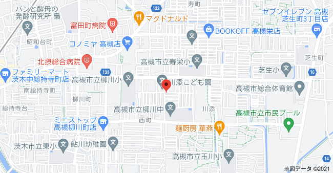サンシャイン川添の地図