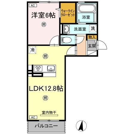 キャトルセゾンの間取り