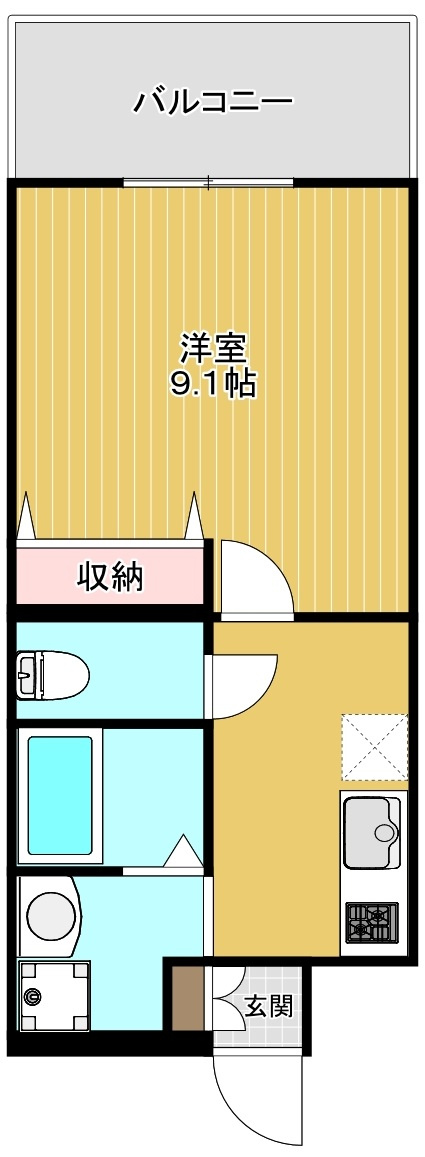 サンコウハイムの間取り