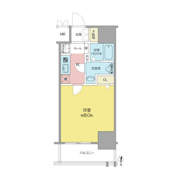 SHOKEN　Residence名古屋SOUTHの間取り