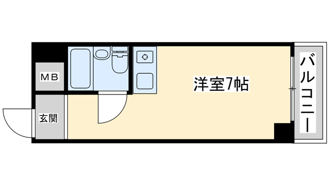 【間取り】 | メゾン第3新大阪