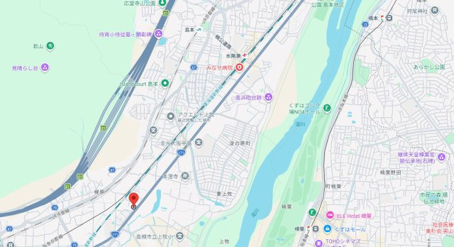 マンションヒットの地図