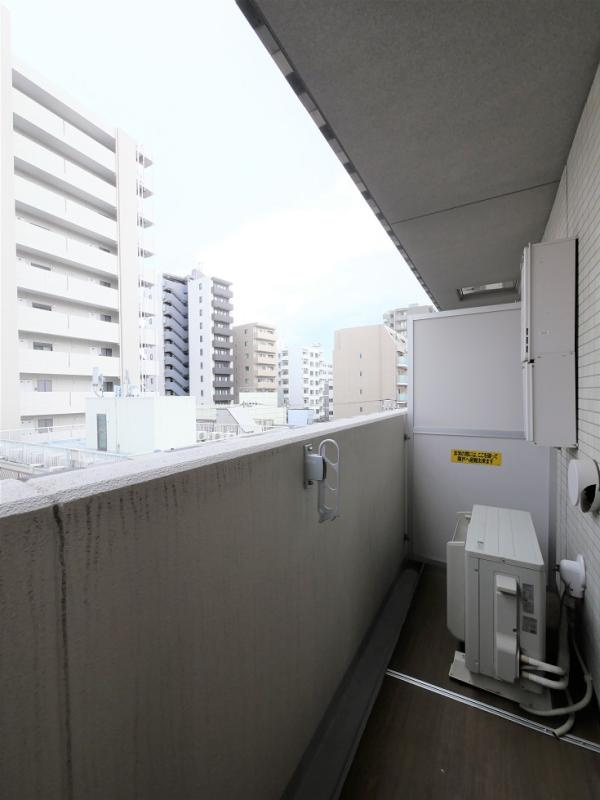 マキシヴシーン南千住のバルコニー