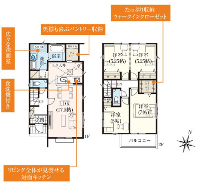 戸建 所沢市宮本町１丁目の間取り