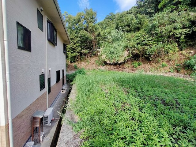 川棚町小串郷土地（471番地2）の外観|北側境界付近