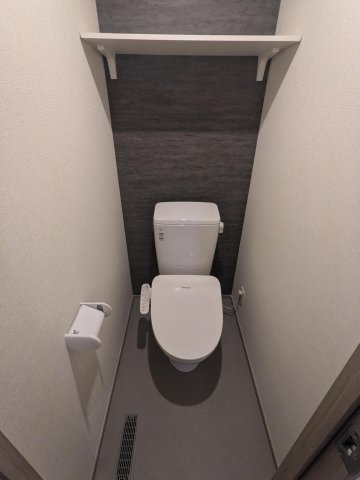 フーカレジデンスのトイレ|ゆったりとした空間のトイレです