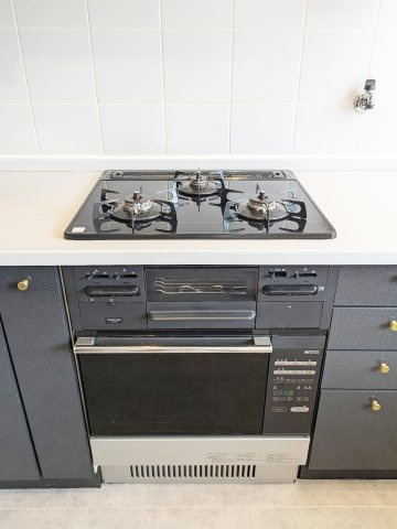 芦屋市三条町の賃貸マンションのキッチン