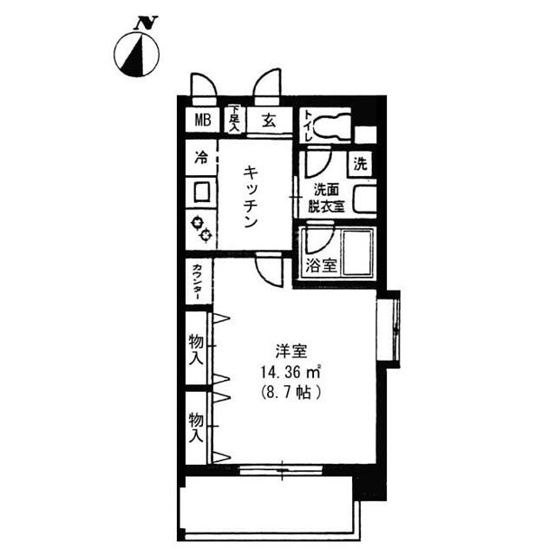 【間取り】 | ベルフォンテ弦巻