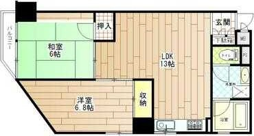 【間取り】 | リーフハイツ