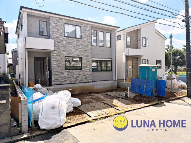 牛久市南1期　新築戸建　2号棟の外観|「頭金０円」でご購入も可能です♪無理のない返済シミュレーションをご提案いたします！