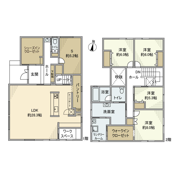 栄１丁目戸建の間取り