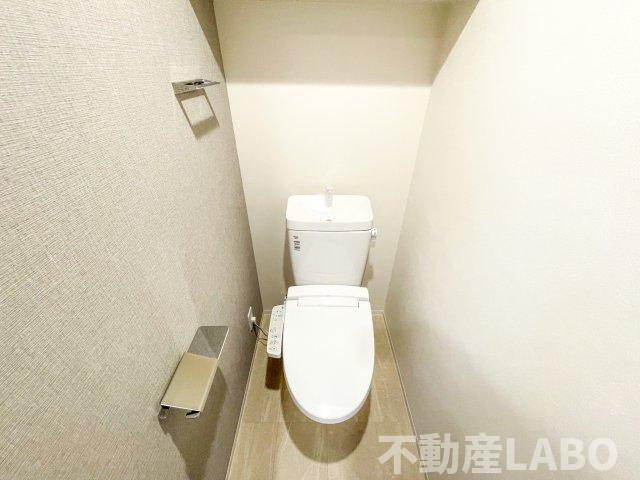 コンフォリア・リヴ天王寺寺田町ソルテラスのトイレ