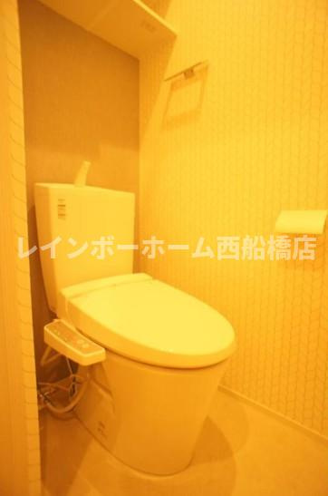葛飾区奥戸８丁目のアパートのトイレ