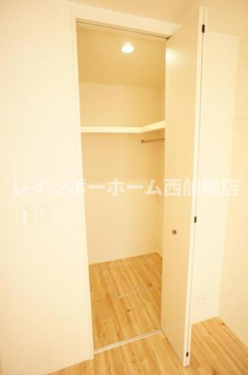 葛飾区奥戸８丁目のアパートの収納