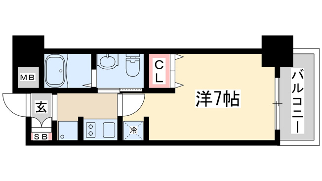 【間取り】 | エステムコート新大阪10ザ・ゲート