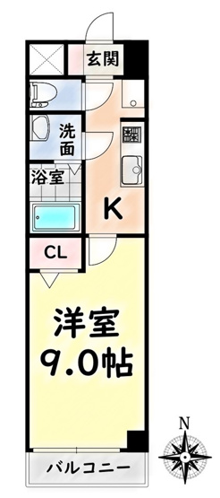 【間取り】 | セレブランド堀田駅前【名古屋市賃貸・ペット可】