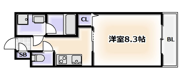 【間取り】 | Primavera Namba Minami