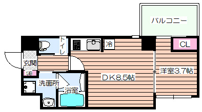 【間取り】 | ライブガーデン新大阪