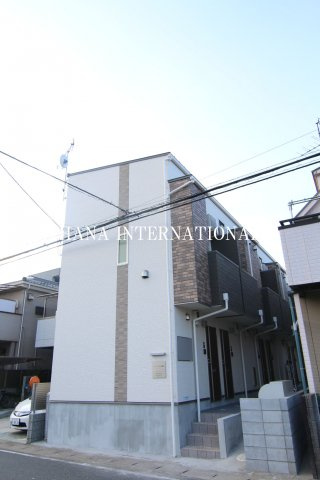 ハーモニーテラス湊新田の外観