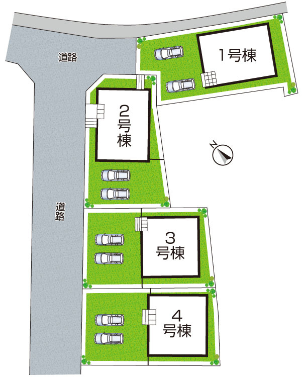 加古川市加古川町稲屋　第14期　新築一戸建ての区画図|全10区画