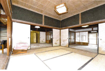 相生市矢野町瓜生の和室