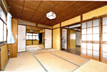 相生市矢野町瓜生の和室