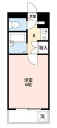 千葉市花見川区幕張本郷６丁目の賃貸マンションの間取り