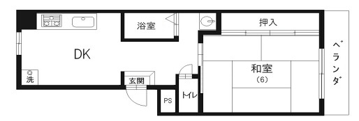 ベクヴェーム本山の間取り