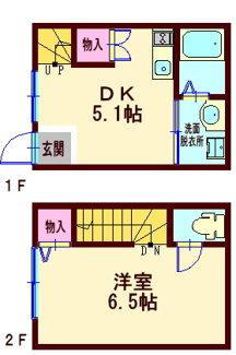 【間取り】 | サンコート中馬込
