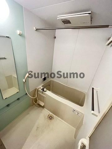 尼崎市田能３丁目のアパートの浴室|お風呂で日々の疲れを落としましょう