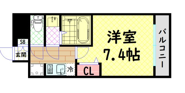 【間取り】 | ファステート難波グランプリ