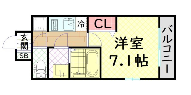 【間取り】 | エスリード難波THE FIRST