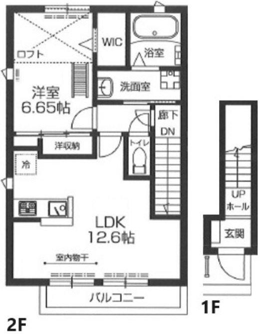 コンフォート東久留米Jの間取り