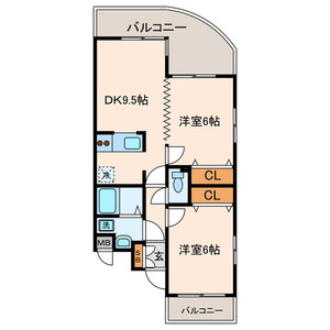 ミヤコマンションの間取り