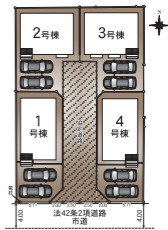 【新築戸建】松江市新雑賀町第1-4号棟の間取り