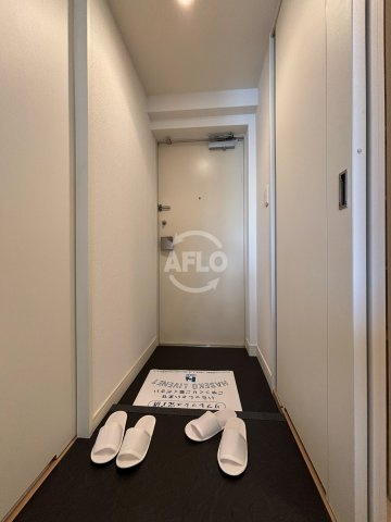 ドゥーエなんば南の玄関|ドゥーエなんば南　玄関スペース