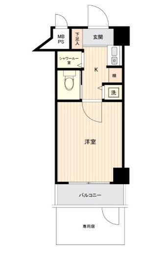 ライオンズマンション東駒形の間取り