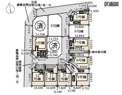 【区画図】 | 福島市大森第10　5号棟（Z）