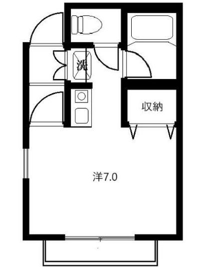 松戸市大金平４丁目のアパート