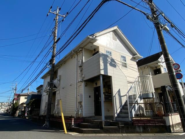 松戸市大金平４丁目のアパートの外観